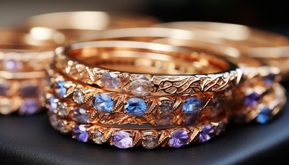 What are the different types of anxiety rings ?